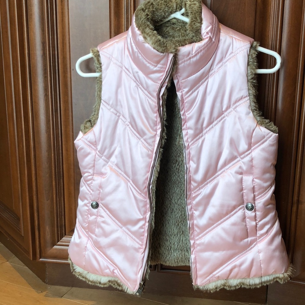 Girls Reversible Vest - Picture 3 of 5